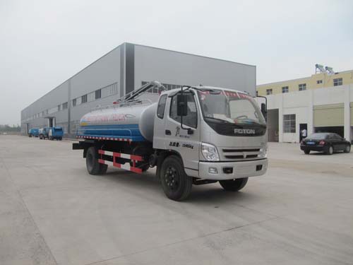 程力威牌CLQ5150GXE4BJ型吸糞車