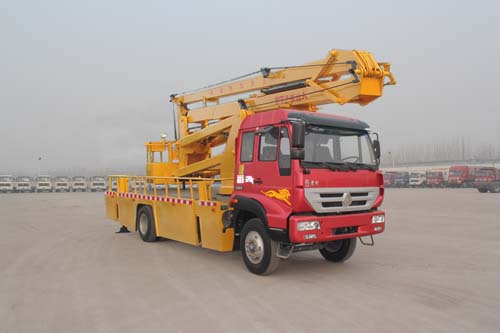 程力威牌CLQ5160JGK4ZZ型高空作業(yè)車
