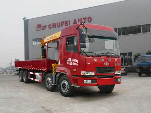 程力威牌CLQ5310JSQ4HN型隨車起重運(yùn)輸車