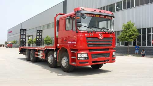 程力威牌CLQ5310TPB4SX型平板運(yùn)輸車